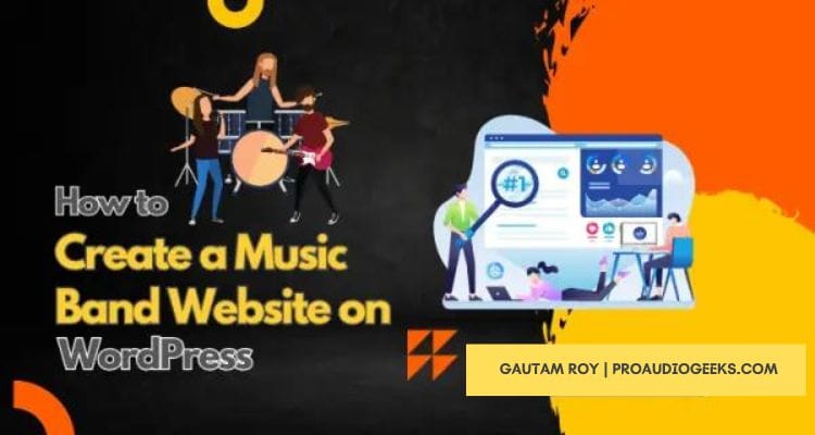 Create a Music Band Website on WordPress