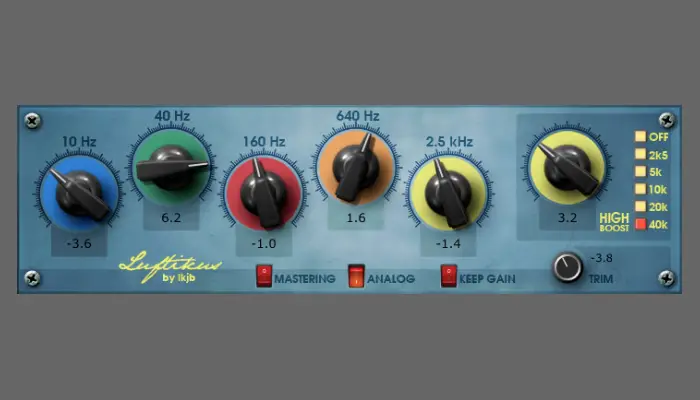 Luftikus vst equalizer