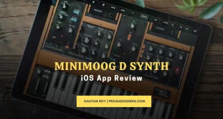 Minimoog iPad Review