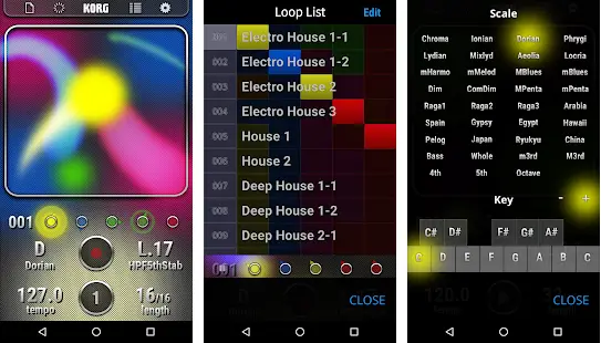 korg Kaossilator android music app