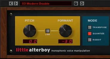 little alterboy pitch and formant control