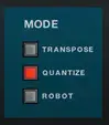 transpose and quantize mode