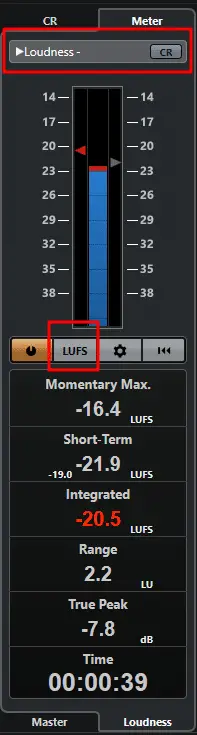 what is lufs metering