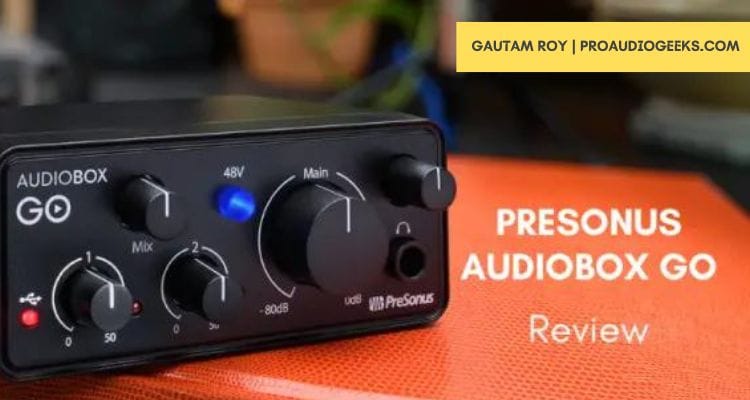 PreSonus AudioBox GO Review