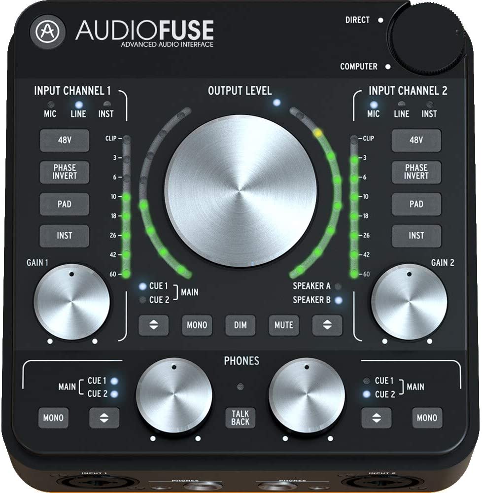 Arturia AudioFuse Rev2 USB Audio Interface