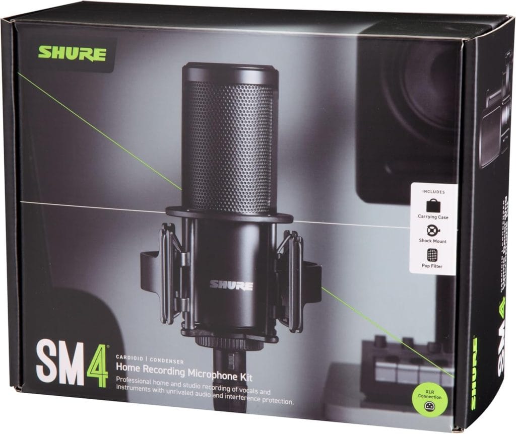 Shure SM4 microphone package