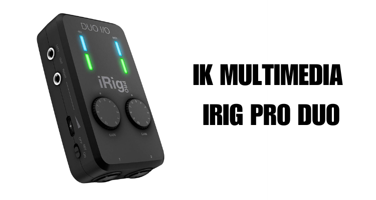 IK Multimedia iRig Pro Duo mobile audio interface